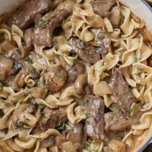 Beef Stroganoff