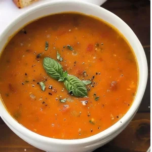 Roasted Tomato Basil Soup
